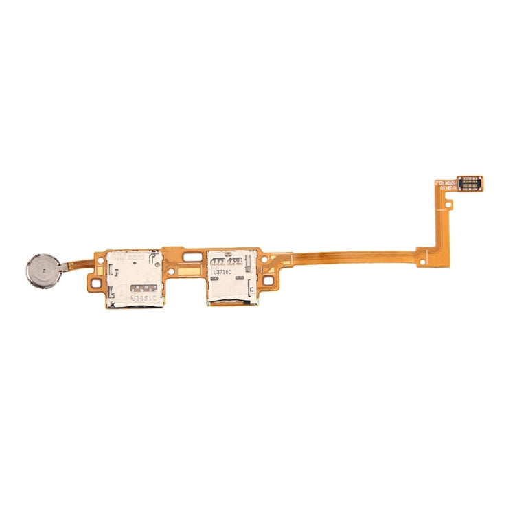 For Galaxy Note 10.1 (2014 Edition) / P600 / P605 SIM and SD Card Reader Contact Flex Cable, For Note 10.1 (2014) /P600