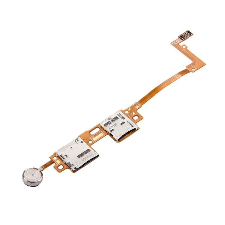 For Galaxy Note 10.1 (2014 Edition) / P600 / P605 SIM and SD Card Reader Contact Flex Cable, For Note 10.1 (2014) /P600