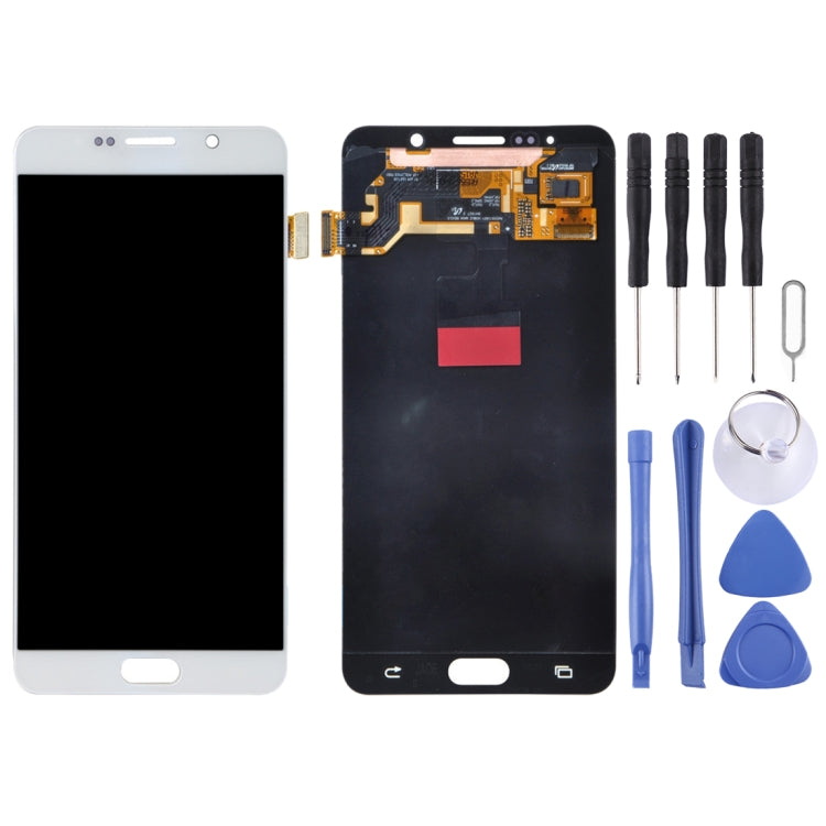 Schermo LCD originale da 5,7 pollici e digitalizzatore assemblaggio completo per Galaxy Note 5 / N9200, N920I, N920G, N920G/DS, N920T, N920A, For Galaxy Note 5