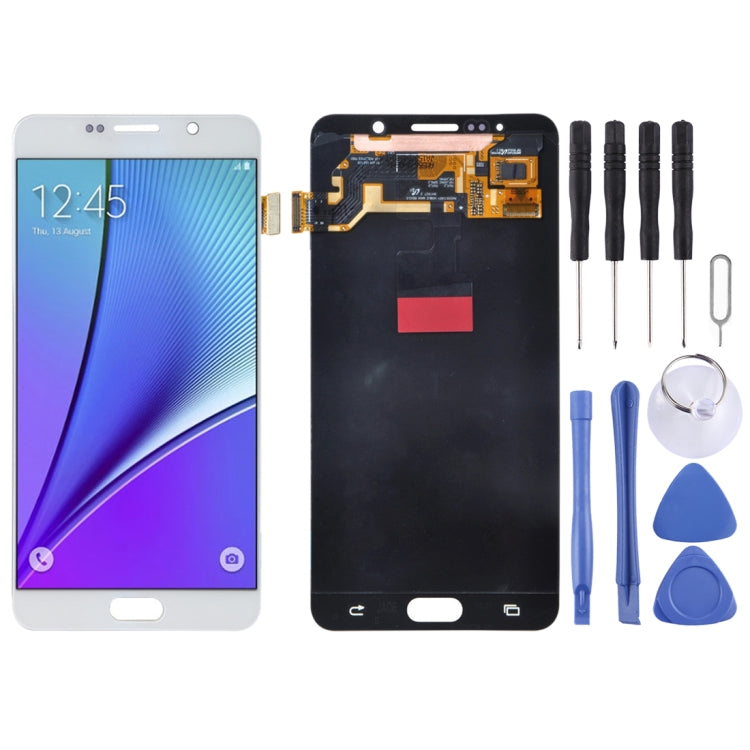 Schermo LCD originale da 5,7 pollici e digitalizzatore assemblaggio completo per Galaxy Note 5 / N9200, N920I, N920G, N920G/DS, N920T, N920A, For Galaxy Note 5