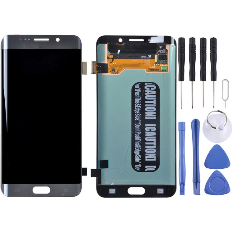 Display LCD originale + pannello touch per Galaxy S6 edge+ / G928, G928F, G928G, G928T, G928A, G928I, For Galaxy S6 Edge +, For Samsung Galaxy S6 Edge +