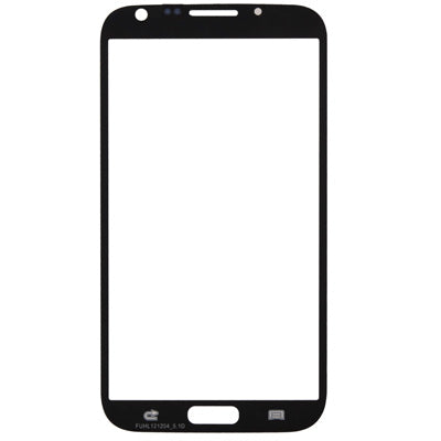 Per Galaxy Note II / N7100 Lente in vetro esterno dello schermo anteriore originale, For Galaxy Note II / N7100, For Galaxy Note II