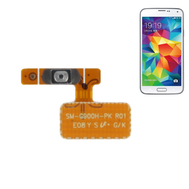 Power Button Flex Cable Galaxy S5 / G900, For Galaxy S5 / G900 & Galaxy S II / i9100