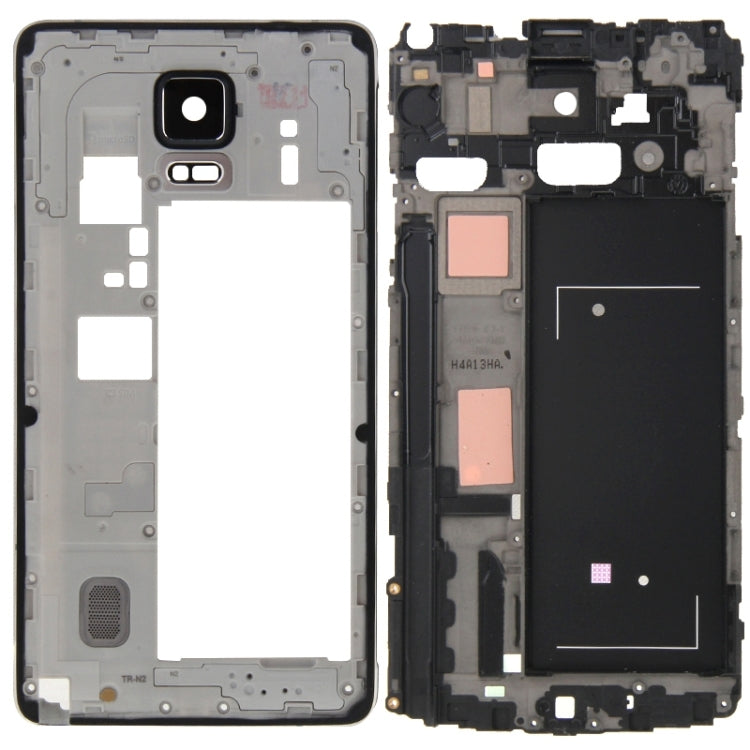 For Galaxy Note 4 / N910V Full Housing Coverage (Front Bezel LCD Frame Bezel + Middle Frame Bezel Frame Back Plate Housing Camera Lens Panel), N910V