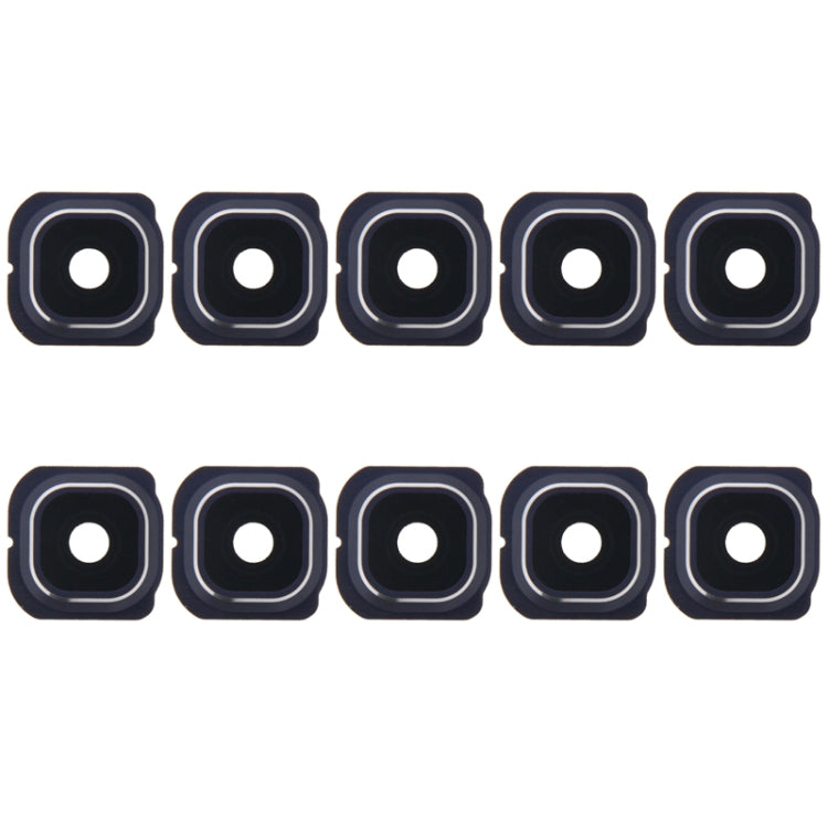 10pcs Camera Lens Cover for Galaxy S6 Edge / G925 with Adhesive, Galaxy S6 edge, For Galaxy S6 edge