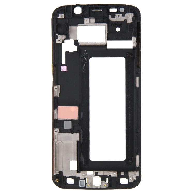 Per Galaxy S6 Edge / G925 Piastra cornice cornice LCD alloggiamento anteriore, For Samsung Galaxy S6 edge