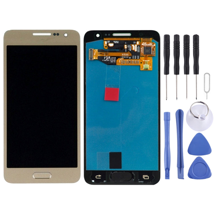 Display LCD originale + pannello touch per Galaxy A3 / A300, A300F, A300FU, For Galaxy A3, For Samsung Galaxy A3