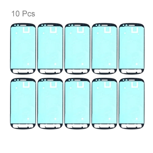 10pcs Housing Front Panel Adhesive Sticker For Galaxy SIII mini / i8190, For Galaxy SIII mini / i8190