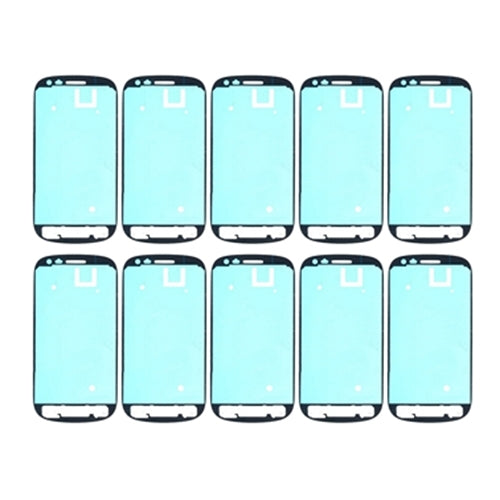 10pcs Housing Front Panel Adhesive Sticker For Galaxy SIII mini / i8190, For Galaxy SIII mini / i8190