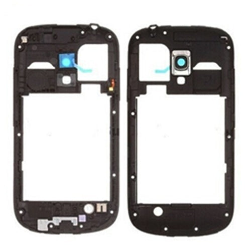 For Galaxy SIII mini / i8190 Middle Frame Back Cover Plate Housing Camera Lens Panel, For Galaxy SIII mini, For Samsung Galaxy SIII mini