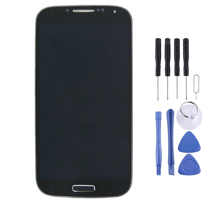 Display LCD originale + pannello touch con cornice per Galaxy S4 / i9500, For Galaxy S IV / i9500