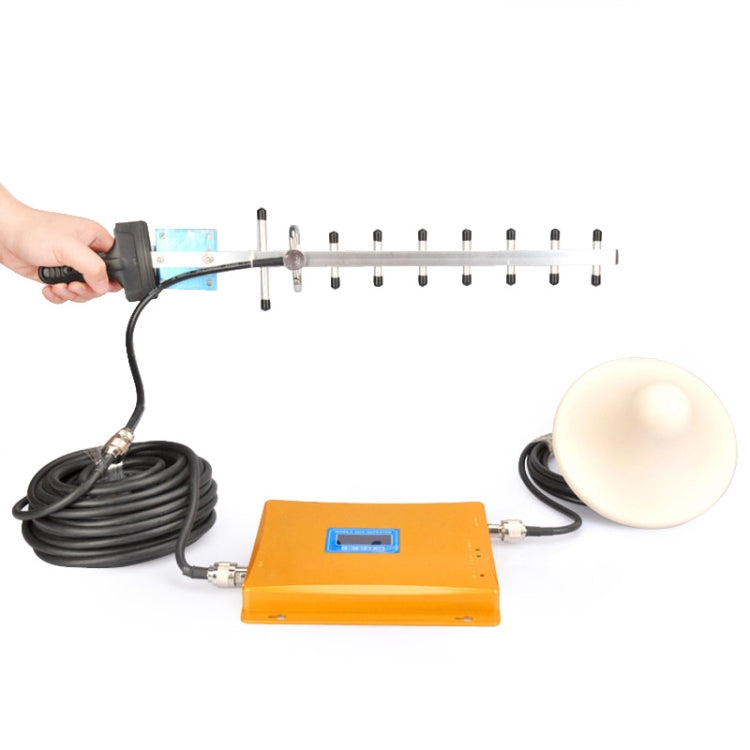 Amplificatore di segnale/ripetitore di segnale DCS 1800 MHz mobile LED con antenna Yagi, LED Booster