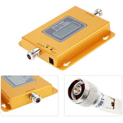 Amplificatore di segnale per telefono cellulare DCS 1800 MHz/ripetitore di segnale LCD con antenna a ventosa, DCS 1800MHz