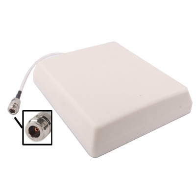 Antenna a pannello 8 dBi da parete 800–2500 MHz con connettore N femmina S-SPBA-0202 M815