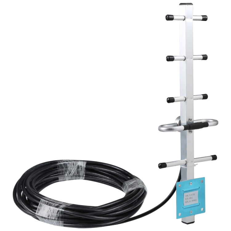 Antenna Yagi GSM 824-960MHZ 12 dBi N connettore maschio, lunghezza cavo: 15 m, 824-960MHZ, N Male connector