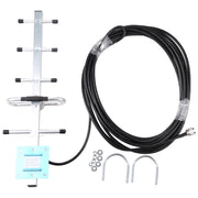 Antenna Yagi GSM 824-960MHZ 12 dBi N connettore maschio, lunghezza cavo: 15 m, 824-960MHZ, N Male connector