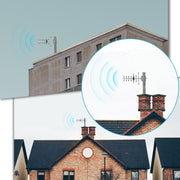 Antenna Yagi GSM 824-960MHZ 12 dBi N connettore maschio, lunghezza cavo: 15 m, 824-960MHZ, N Male connector