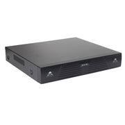 Kit NVR telecamera IP bullet 4CH H.264 720P HD, visione notturna IR da 30 m, supporto ingresso video/audio, 4CH H.264 720P