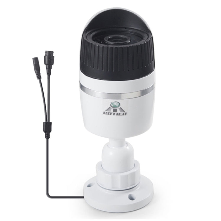 Kit NVR 4CH con telecamera IP bullet 720P e visione notturna IR