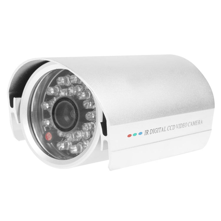 Array LED con obiettivo fisso Sony 420TVL da 6 mm da 1/3 pollici e videocamera CCD a colori impermeabile senza staffa, distanza IR: 25 m, VW-8426