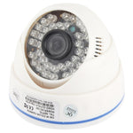 Telecamera a infrarossi a colori in materiale ABS CMOS 420TVL con obiettivo da 3,6 mm con 36 LED, distanza IR: 20 m, CMOS