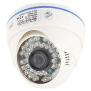 Telecamera a infrarossi a colori in materiale ABS CMOS 420TVL con obiettivo da 3,6 mm con 36 LED, distanza IR: 20 m, CMOS