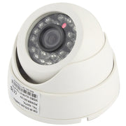 Telecamera a infrarossi a colori in materiale ABS CMOS 420TVL con obiettivo da 3,6 mm con 24 LED, distanza IR: 20 m, with 24 LED