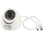 Telecamera a infrarossi a colori in materiale ABS CMOS 420TVL con obiettivo da 3,6 mm con 24 LED, distanza IR: 20 m, with 24 LED