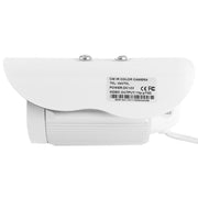 Telecamera a infrarossi a colori in materiale metallico con obiettivo CMOS 420TVL da 6 mm con 36 LED, distanza IR: 20 m, CMOS 103060 36LED