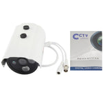 Telecamera CMOS 420TVL con obiettivo 6 mm e LED IR 20 m