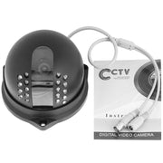 Telecamera dome a colori fissa Sony 420TVL da 3,6 mm da 1/3 pollici, distanza IR: 20 m, VW-8316