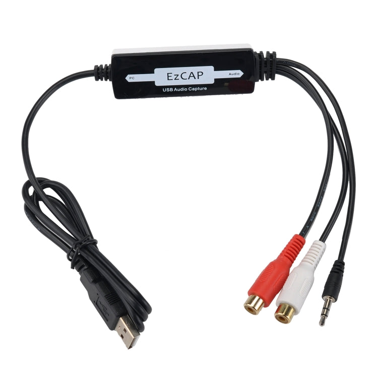 Acquisizione audio USB Ezcap216, formato di registrazione: Wave / MP3
