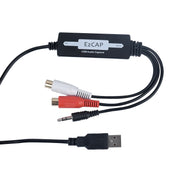 Acquisizione audio USB Ezcap216, formato di registrazione: Wave / MP3