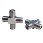 Splitter TV coassiale 4 vie tipo F femmina