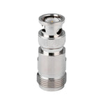 Spina BNC UG-255/U con connettore jack UHF placcata nichel