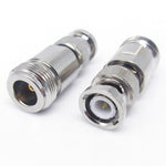 Spina BNC UG-255/U con connettore jack UHF placcata nichel