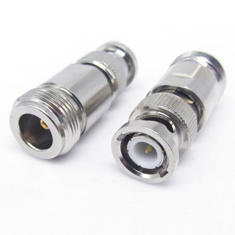 Spina BNC UG-255/U con connettore jack UHF placcata nichel