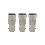 Connettore da jack BNC a spina F metallico 12cm