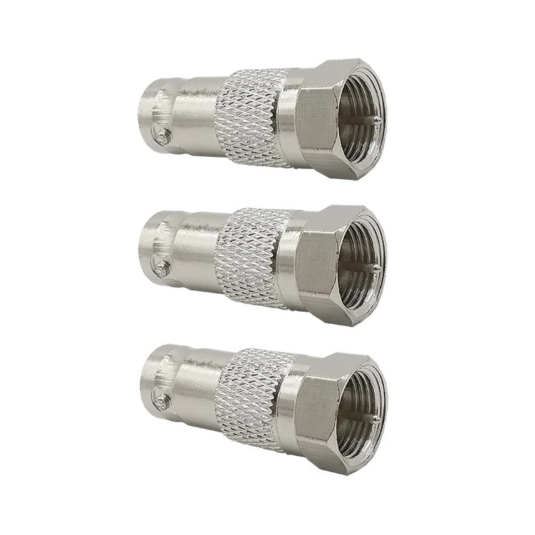 Connettore da jack BNC a spina F metallico 12cm