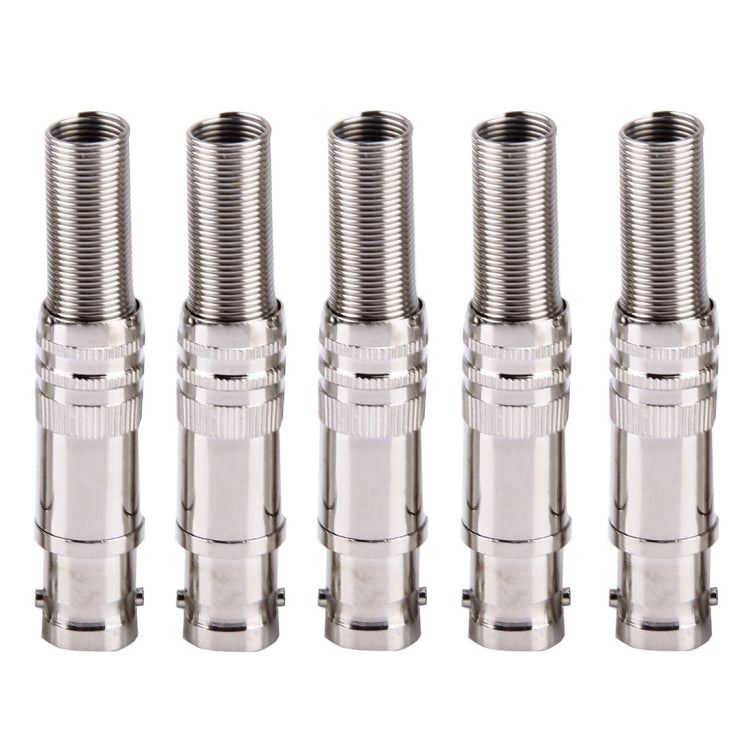 5 connettori BNC femmina diritti per DVR/cavo, Female BNC Connector