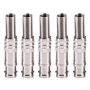 5 connettori BNC femmina diritti per DVR/cavo, Female BNC Connector