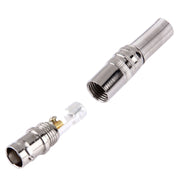 5 connettori BNC femmina diritti per DVR/cavo, Female BNC Connector
