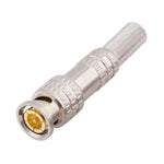 Connettore BNC maschio-femmina a saldare 50/75 Ohm
