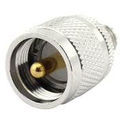 Adattatore coassiale RF con connettore UHF maschio a mini UHF femmina, UHF Male to Mini UHF Female