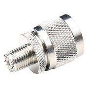 Adattatore coassiale RF con connettore UHF maschio a mini UHF femmina, UHF Male to Mini UHF Female