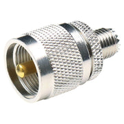 Adattatore coassiale RF con connettore UHF maschio a mini UHF femmina, UHF Male to Mini UHF Female