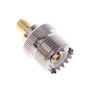 Connettore UHF femmina a SMA femmina, UHF Female to SMA Female