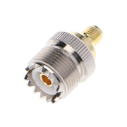 Connettore UHF femmina a SMA femmina, UHF Female to SMA Female