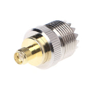 Connettore UHF femmina a SMA femmina, UHF Female to SMA Female