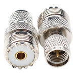 Connettore UHF femmina a mini UHF maschio 28x14mm